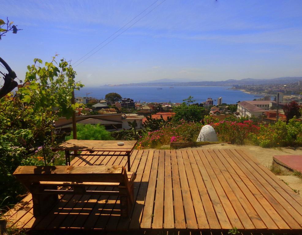 Hostal Faro Azul Valparaíso Dış mekan fotoğraf