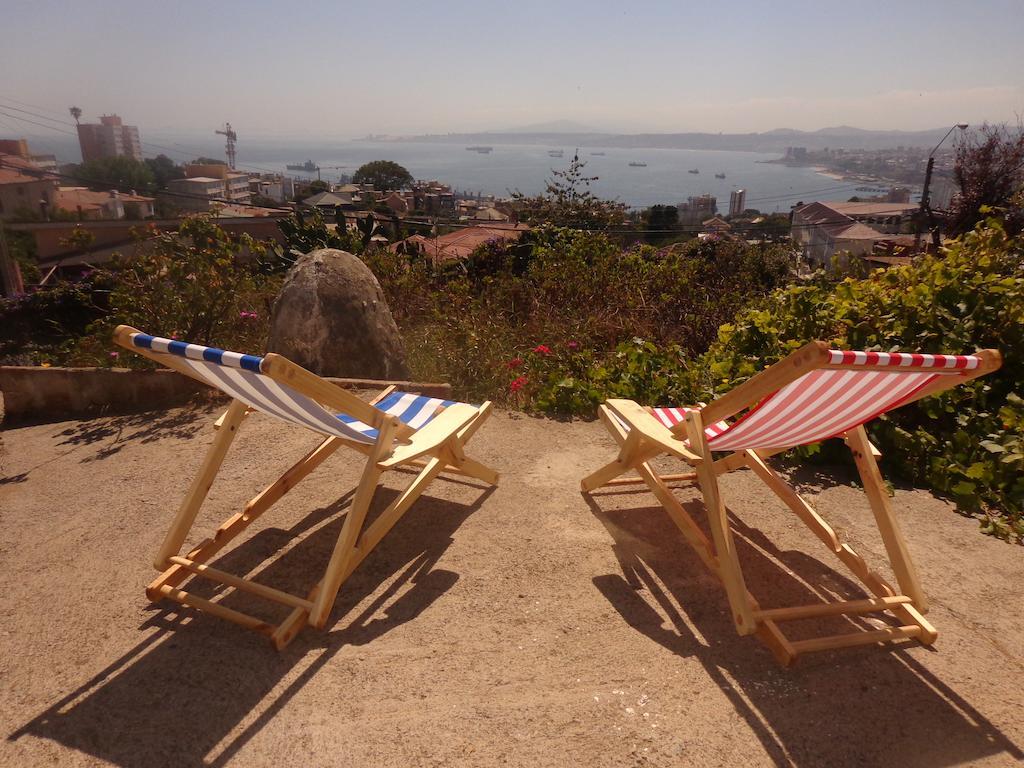 Hostal Faro Azul Valparaíso Dış mekan fotoğraf